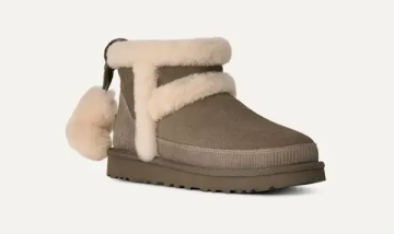 UGG Угги Classic Mini Heritage, серо-зеленый