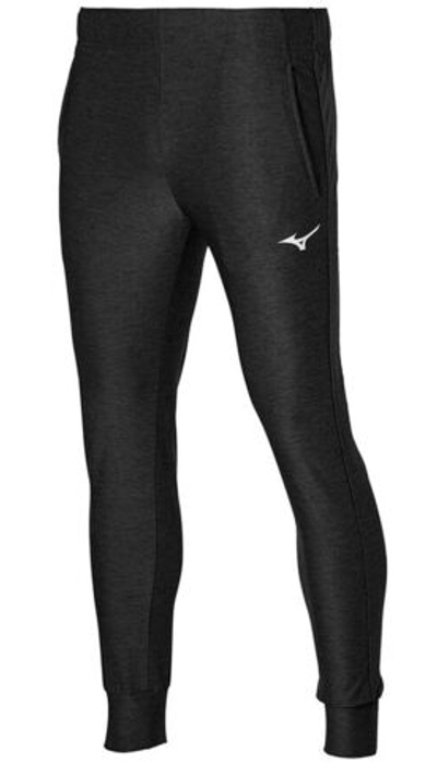 Мужские теннисные штаны Mizuno Training Pant - black melange