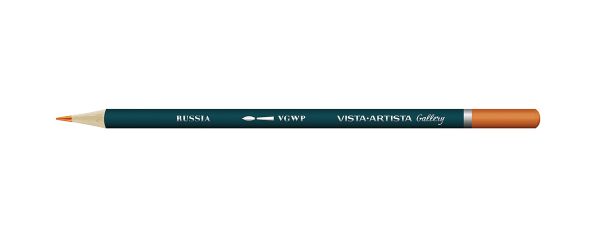 Карандаш акварельный художественный заточенный, 6 шт, 213 Охра золотистая (Ochre gold), Vista-Artista Gallery VGWP
