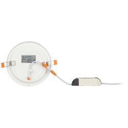 Светильник светодиодный встраиваемый Даунлайт ЭРА LED 1-9-4K Slim панель 9Вт 4000К круглый | Downlight