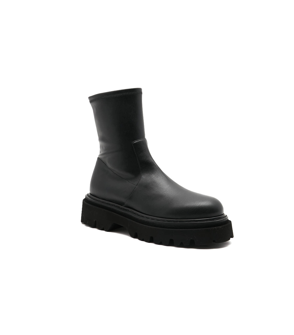 Кожаные ботильоны Casadei - черный(2Q177Z040NNEONA)