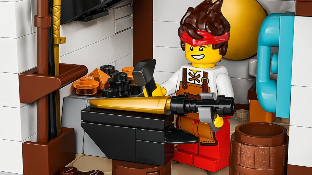 Конструктор LEGO Ninjago 71858 Four Weapons Blacksmith 15th Anniversary
