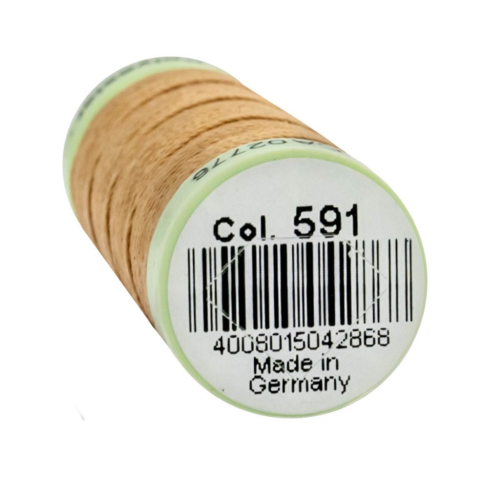 Нитки отделочные Gutermann Top Stitch 30 (30 метров), 5 кат. | 591 песочно-желтый