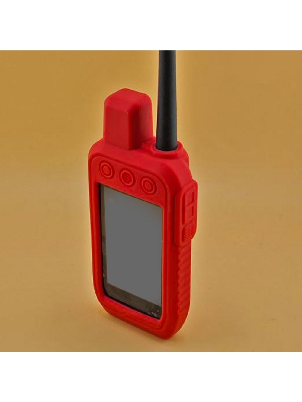 Чехол силиконовый для Garmin Alpha 200 / 300 защитный противоскользящий бампер (Красный)