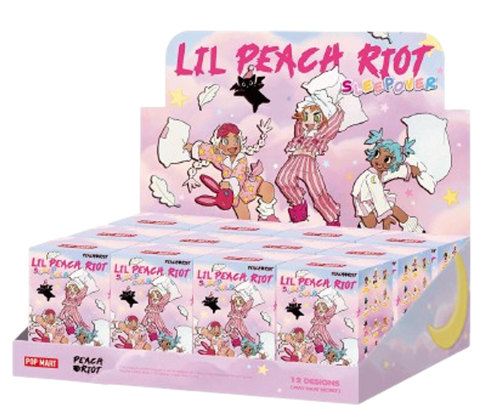 Рандомная фигурка Blind Box POPMART Lil Peach Riot Little Peach All-Night Carnival