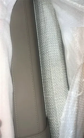 Кровать Tatlin Soft 180х200 см, серая экокожа и рогожка