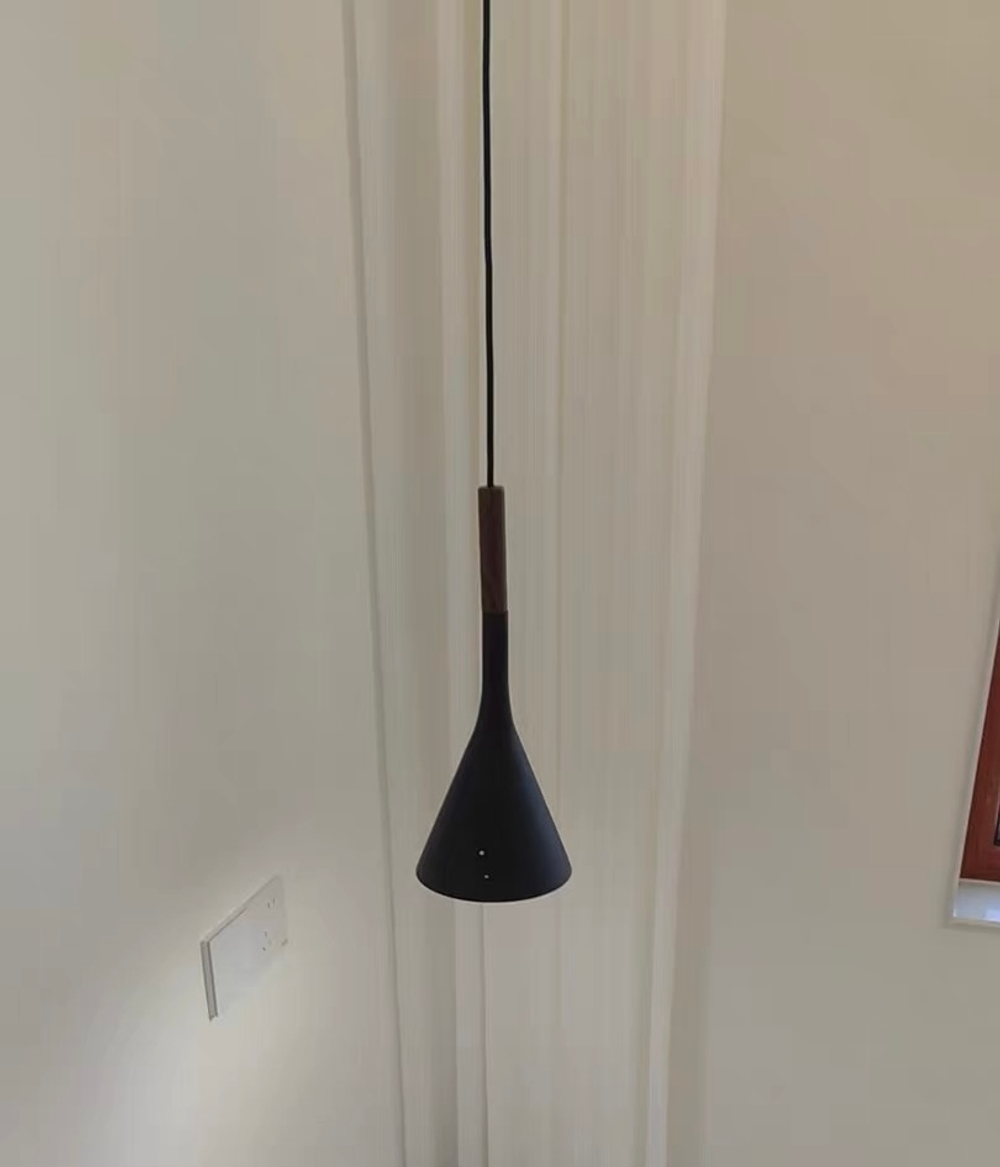 Pendant design lamp Aplomb by Foscarini (Black)