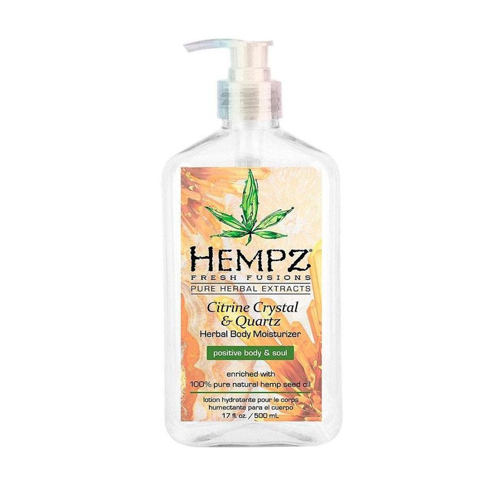 Молочко для тела увлажняющее Желтый Кварц Citrine Crystal & Quartz Body Moisturizer, 500мл