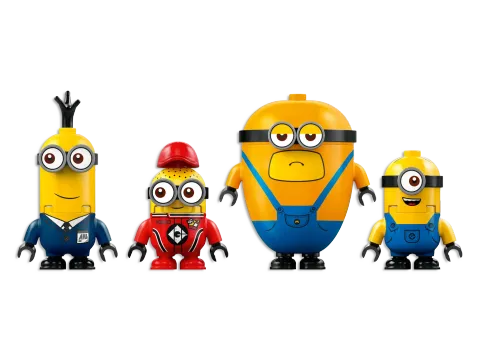 Конструктор LEGO Гадкий я 4 75580 Миньоны и автомобиль-банан