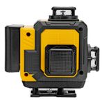 Лазерный уровень мультипризменный Denzel DLV-360-4C, 30 м, зеленый луч, Li-Ion 2,4 Aч, кейс
