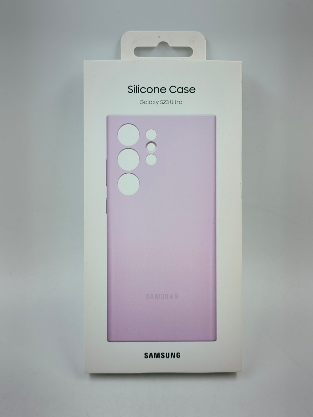Силиконовый чехол для Samsung Galaxy S23 Ultra, фиолетовый (Из Финляндии)