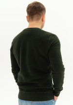 Свитшот реверсный Bowery NYC однотонный Forest Green