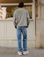 Мужские прямые джинсы straight fit - BERSHKA