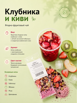 Набор авторского чая Tasteabrew "ICE" (25 порций чая + система заваривания в подарок)