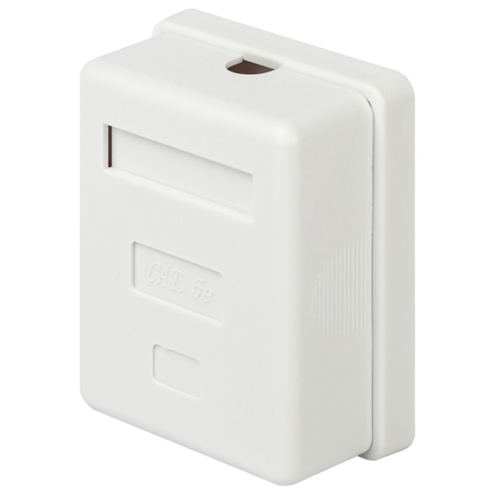 Розетка компьютерная RJ-45 ЭРА RJ01UN категория 5е неэкранированная 1-порт упаковка 40 штук | Электротовары
