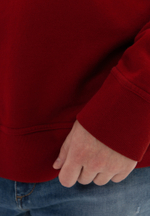 Свитшот Bowery NYC "Bowery Motors" Fleece Carmine