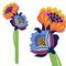 Əlfəcin \ Закладки \ Bookmark Flower Bookmarks - Folky