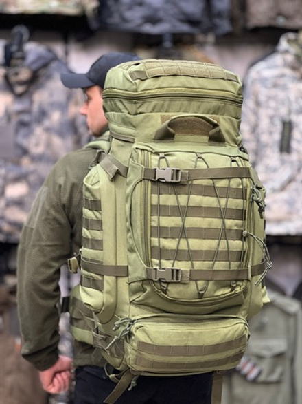 Рюкзак рейдовый 7.62, 100 л, Олива