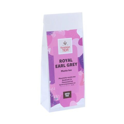 Чай черный FORSMAN Royal эрл грей с добавками 60 г (из Финляндии)