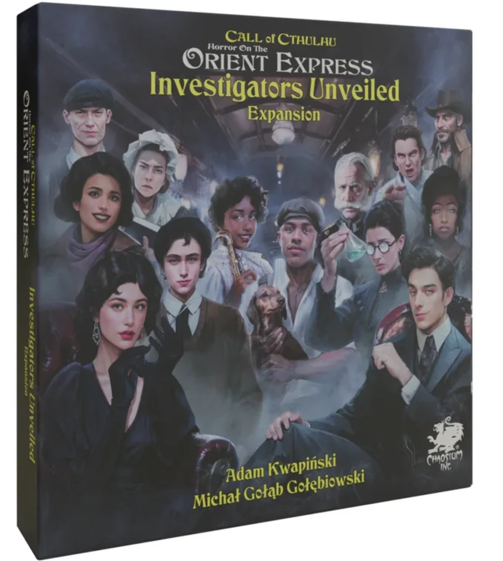 Horror on the Orient Express - настольная игра