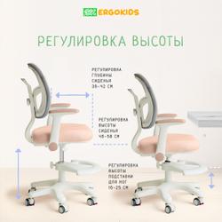 Стул для школьника Ergokids Bambi Air Y-309
