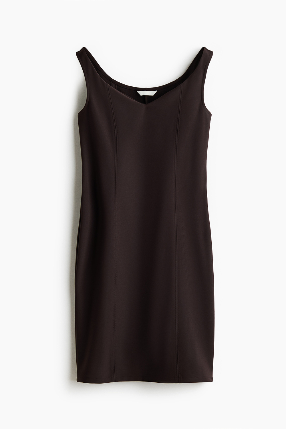Платье с открытыми плечами из джерси - H&M