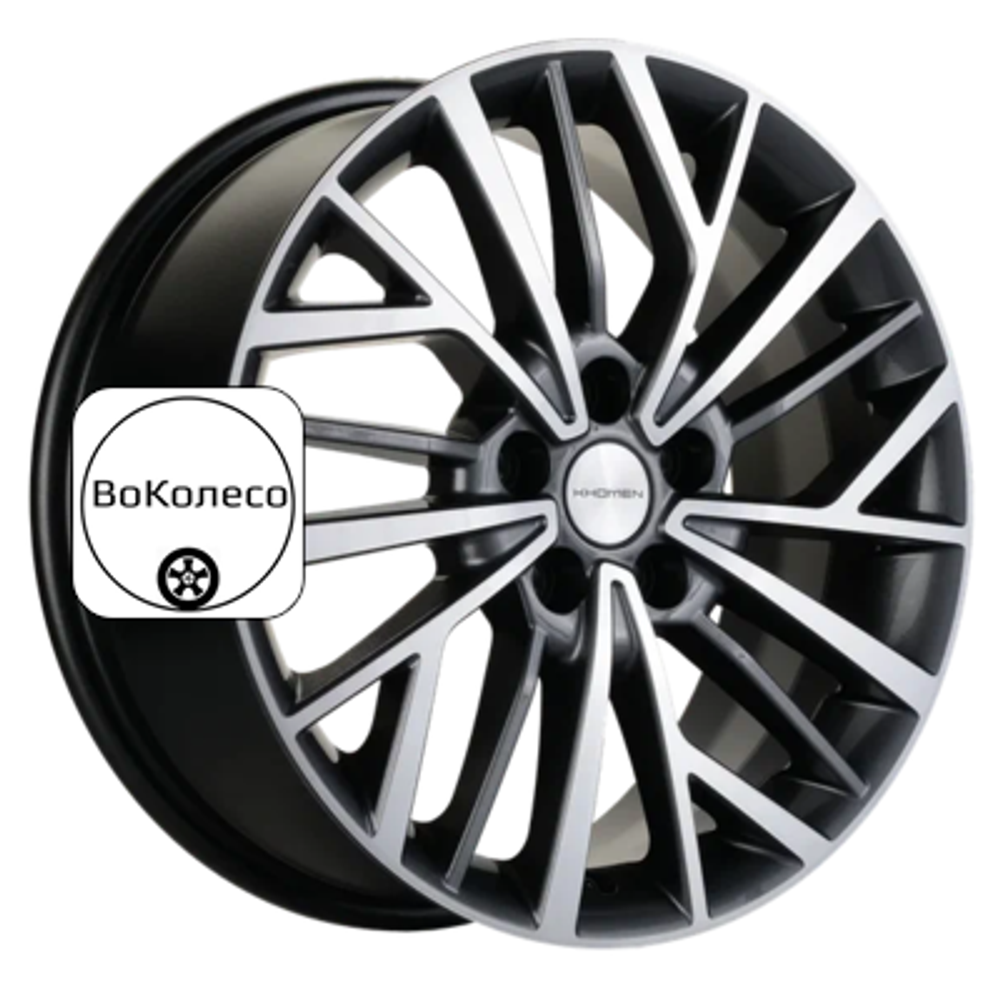 7x17/5x114,3 ET37 D66,5 KHW1717 (Jolion) Gray-FP Khomen Wheels