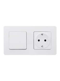 Выключатель 1-кл. Inspiria 10А IP20 250В 10AX механизм бел. IEK 673600