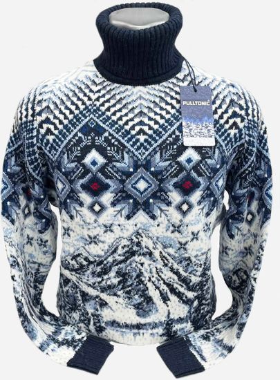 p-p 56-60. Pulltonic из шерсти и кашемира "Кавказ". BATAL