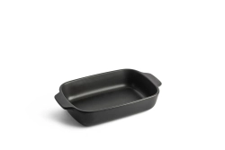 KitchenAid Блюдо для запекания L 38x23x7,5 см матовое черное EAN 4895156689683