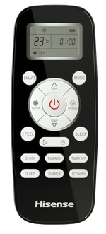 Мульти сплит-система Hisense на 3 комнаты (35+35+35 кв.м.) Black