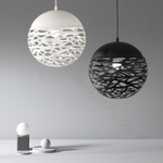 Pendant design lamp Kelly Cluster by Studio Italia Design (White/sphere)