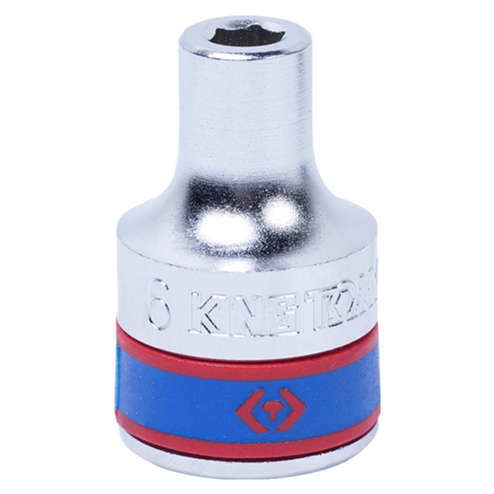KING TONY (433506M) Головка торцевая стандартная шестигранная 1/2", 6 мм