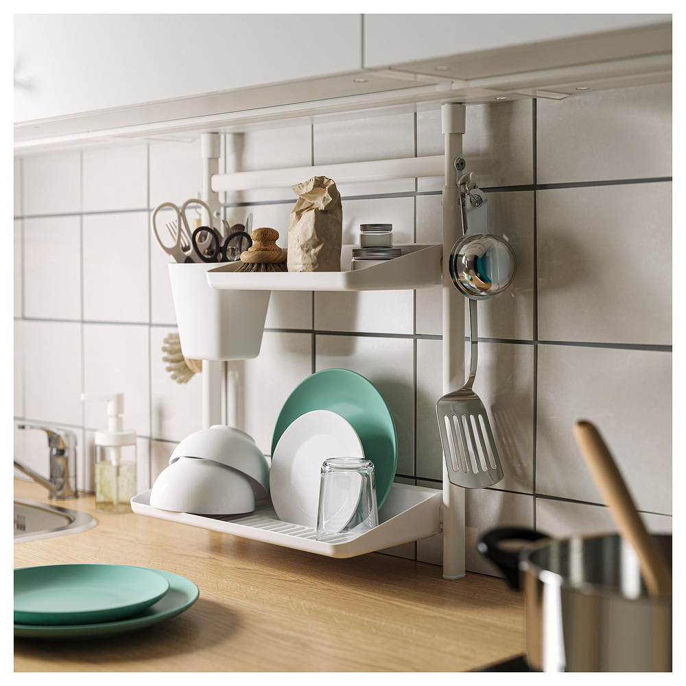 IKEA SUNNERSTA  (ИКЕА СУННЕРСТА)  -  Контейнер - белый 12x11 см