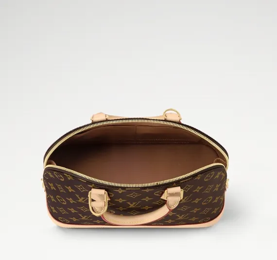 Сумка Louis Vuitton Alma коричневый