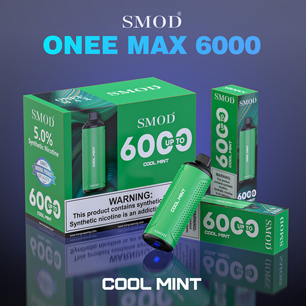 Smod Onee Max Мята 6000 купить в Москве с доставкой по России