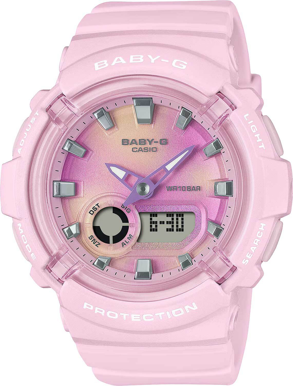Японские наручные часы Casio Baby-G BGA-280TD-4A с хронографом