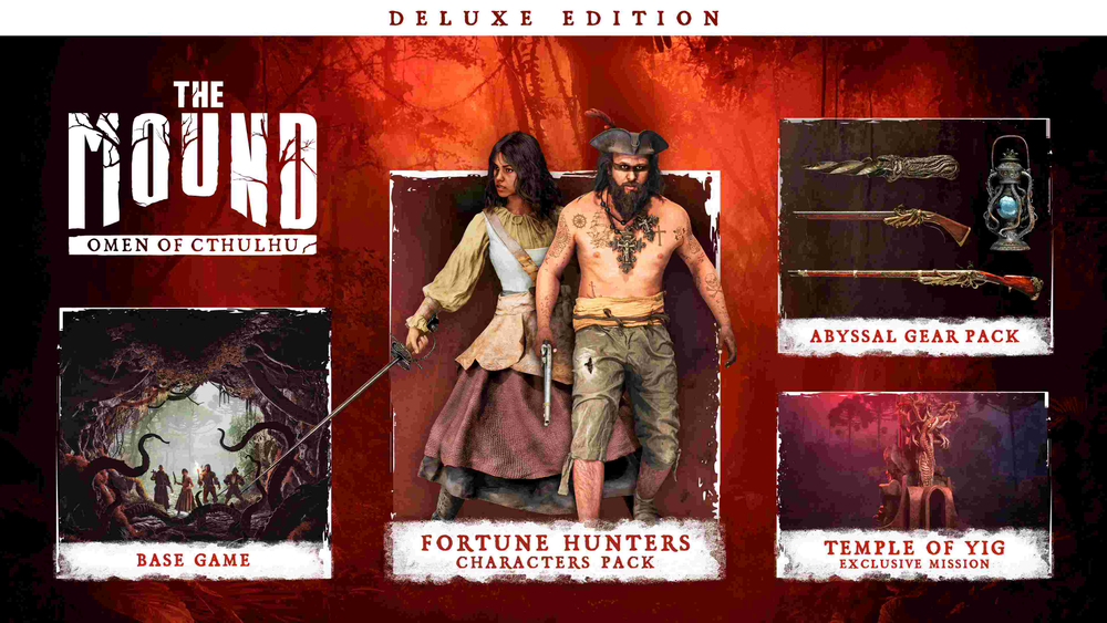 The Mound: Omen of Cthulhu Deluxe Edition (Делюкс издание) (диск для PS5, интерфейс и субтитры на русском языке)