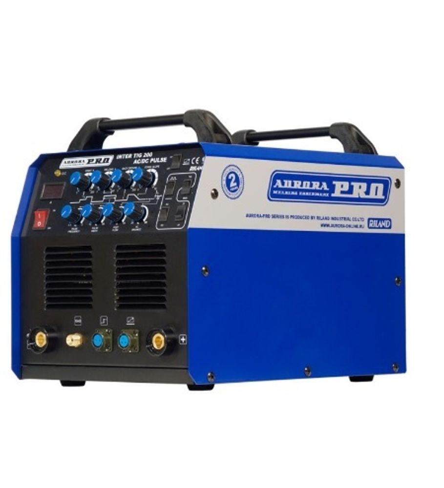 Аппарат аргонодуговой сварки Aurora Pro Inter TIG 200 AC/DC PULSE Аппарат аргонодуговой сварки Aurora Pro Inter TIG 200 AC/DC PULSE