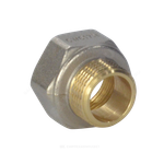 Переход латунь никель реборда Ду 32х20 (1 1/4"х3/4") ВР/НР 9021 ГОСТ 32585-2013 Aquasfera 9021-05