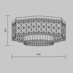 Потолочный светильник Maytoni DIA005CL-10CH