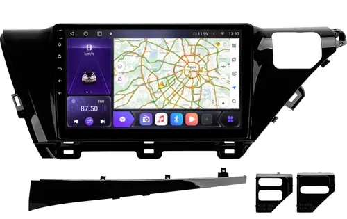 Магнитола для Toyota Camry 70 2017-2020 (без JBL) - Kuberg OL-1695-IJ IPS, Android 10, 4G SIM-слот