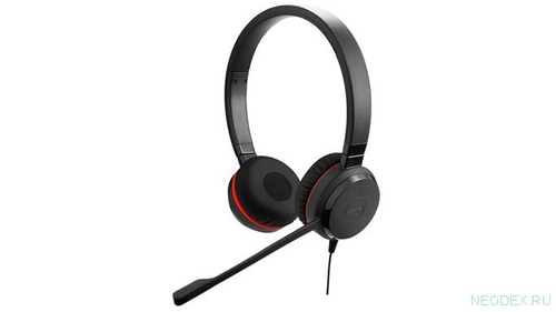Jabra Evolve 30 II UC Stereo компьютерная гарнитура с разъемом 3.5мм-USB ( 5399-829-309 )