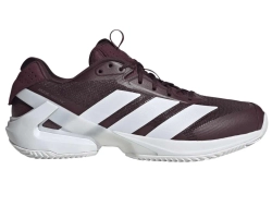 Теннисные кроссовки Adidas Adizero Ubersonic 5 M - maroon/silver metallic/core black