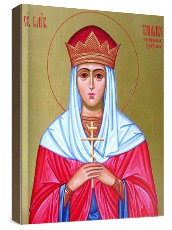 Тамара Грузинская (рукописная икона)