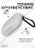 Чехол для Airpods Pro Gurdini прорезиненный soft touch c карабином Серый