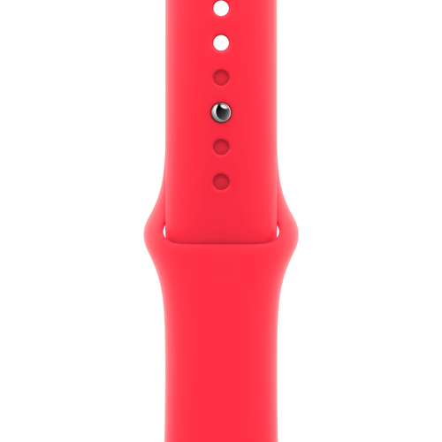 Умные часы Apple Watch Series 9 GPS, 45mm, Aluminium Case with Sport Band M/L, Red (Красный)