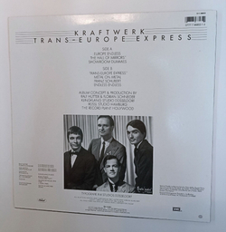 Винтажная виниловая пластинка LP Kraftwerk Trans Europe Express (USA 1993)