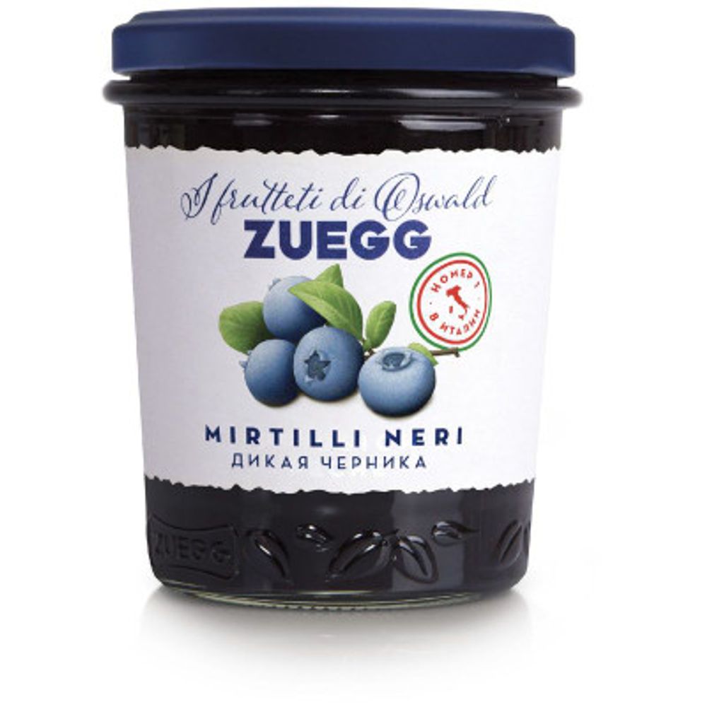 320Г КОНФИТЮР ZUEGG ЧЕРНИКА