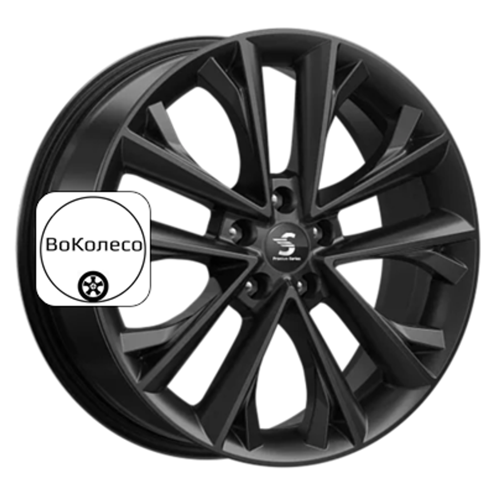 7x18/5x112 ET43 D57,1 КР012 (Tiguan) Fury black Premium Series